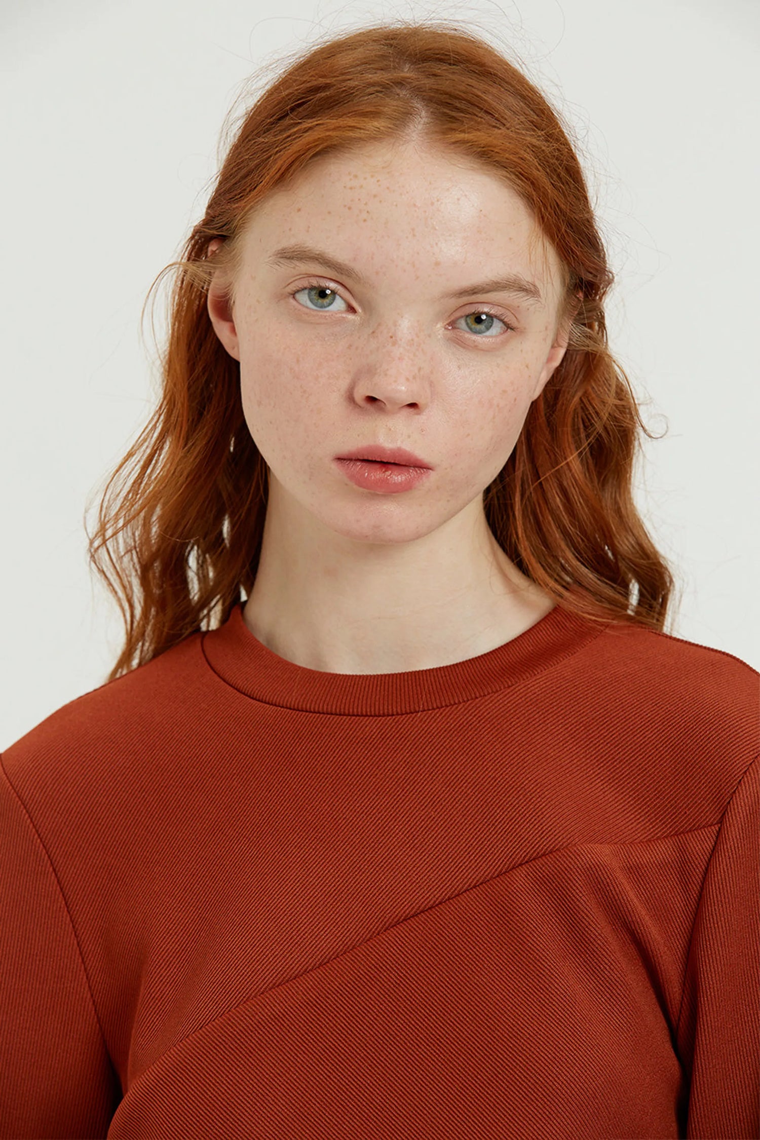 Fussed | Auburn Contrasting Ribbed Skirt