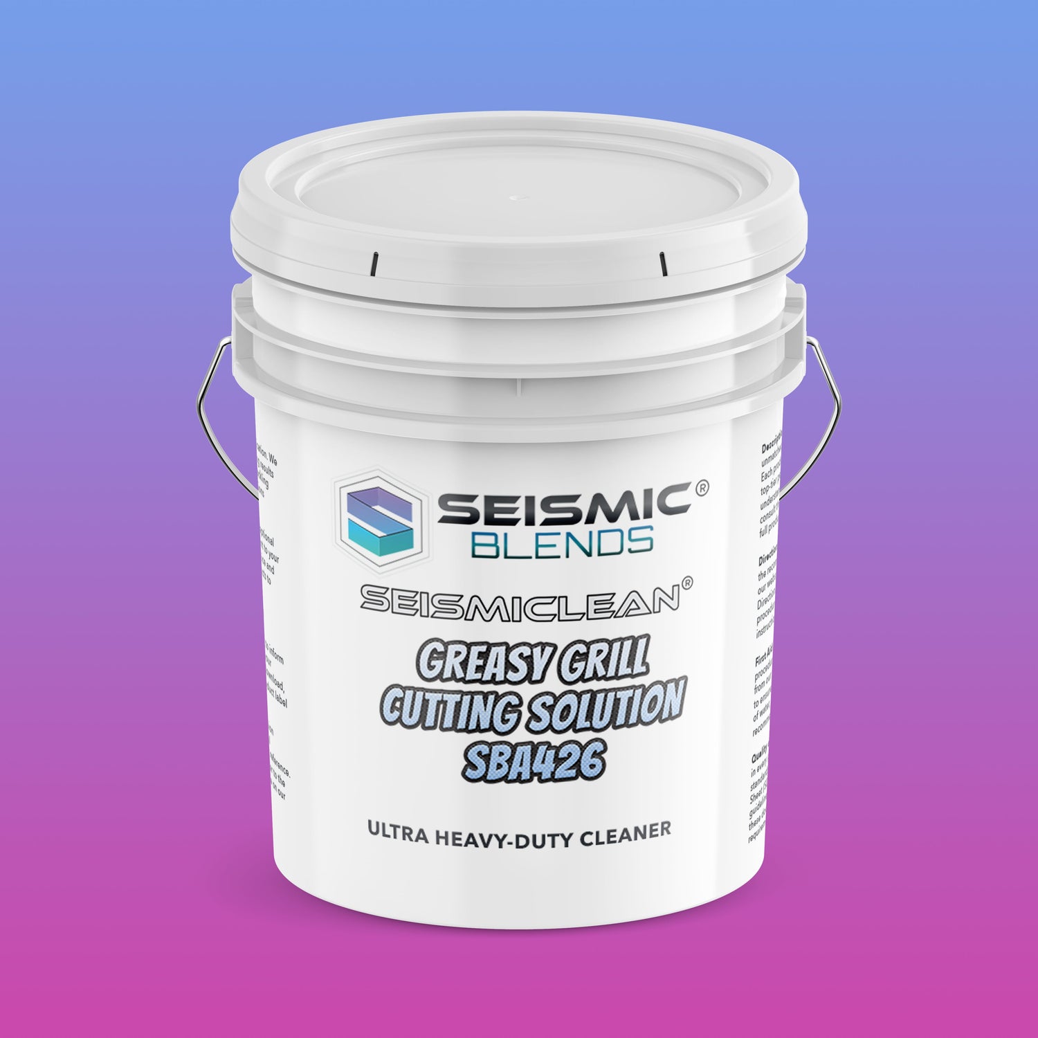 Seismiclean Greasy Grill Cutting Solution MCOSBA426