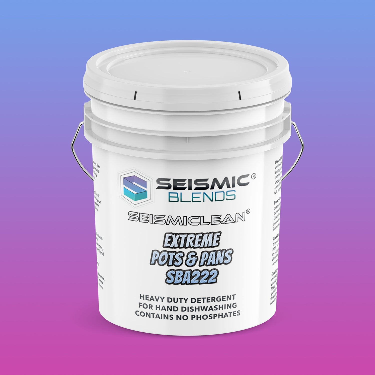Seismiclean Extreme Pots & Pans MCOSBA222