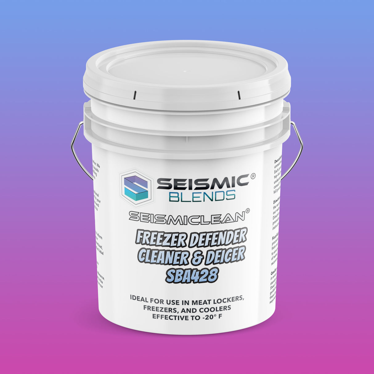 Seismiclean Freezer Defender Cleaner & Deicer MCOSBA428