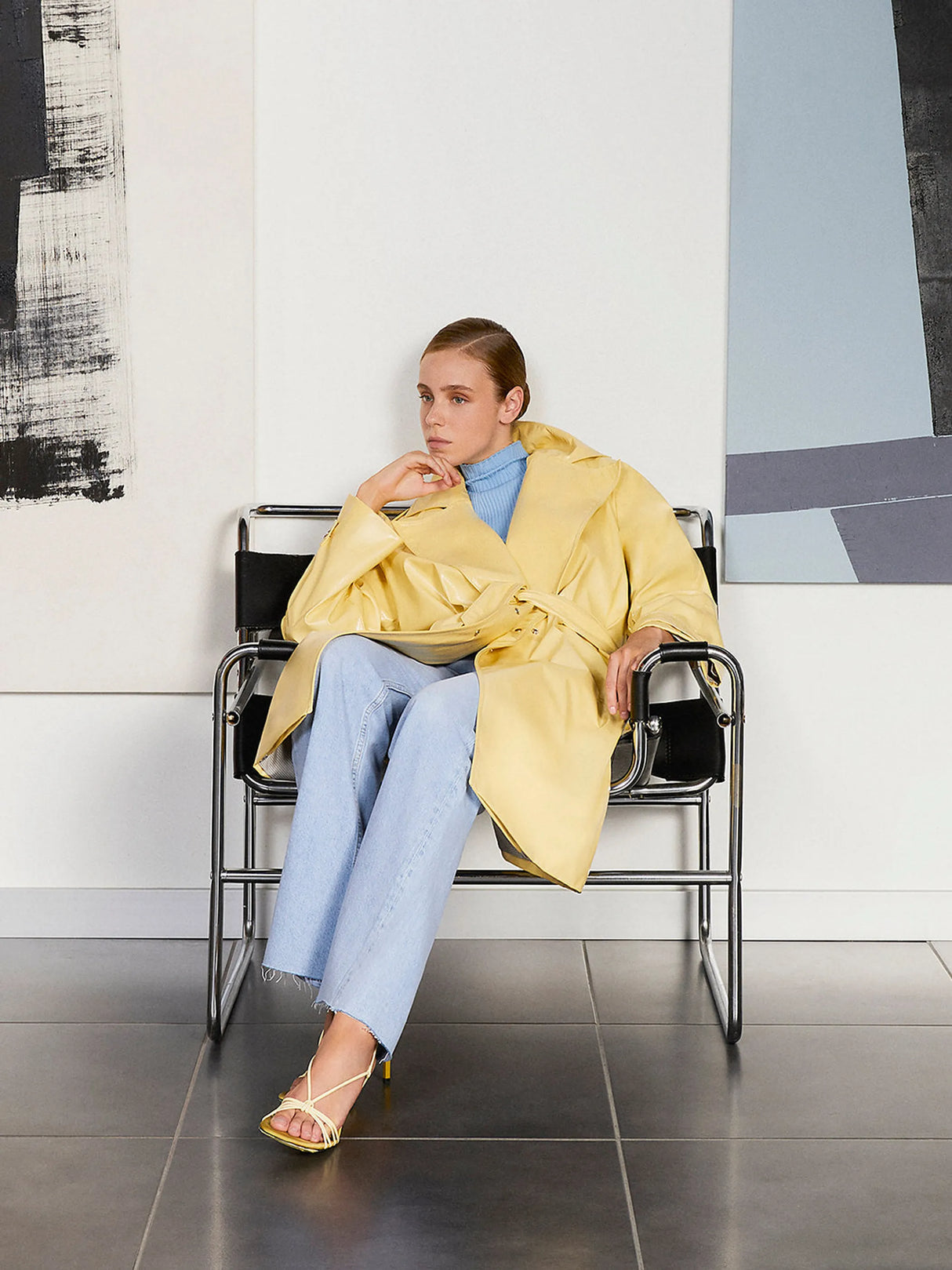 Double Breasted Trench Coat