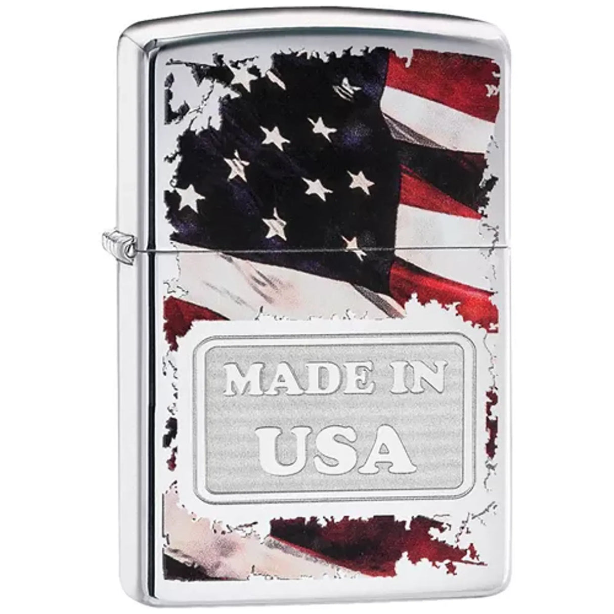 Zippo Made In USA - High Polish Chrome                 - Size: 2 3/16" X 15/16" X 3 3/16" | Pack Of: 1