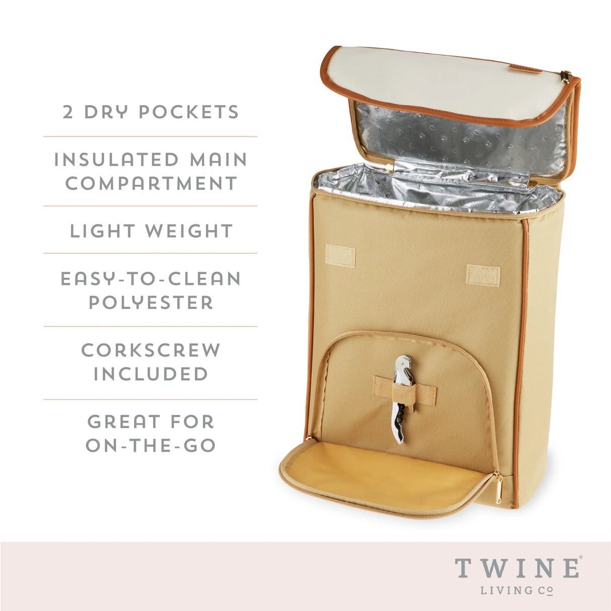 Cooler Backpack by Twine