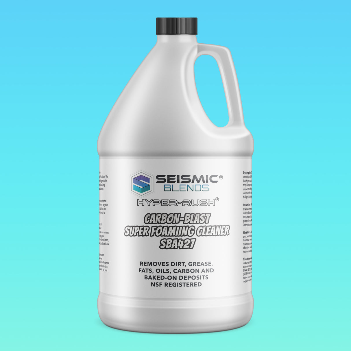 Hyper Rush Carbon-Blast Super Foaming Cleaner MCOSBA427