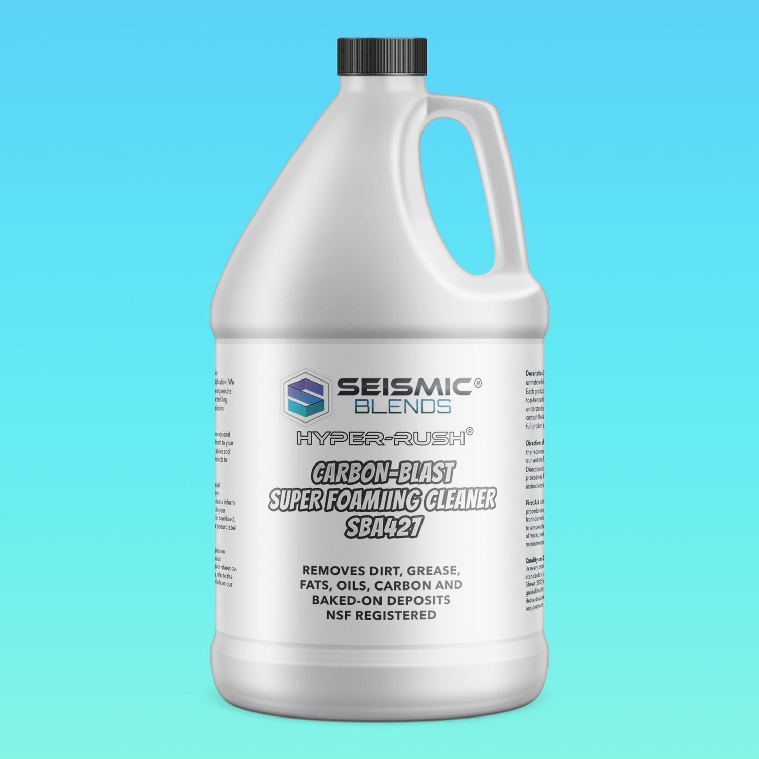 Hyper Rush Carbon-Blast Super Foaming Cleaner MCOSBA427