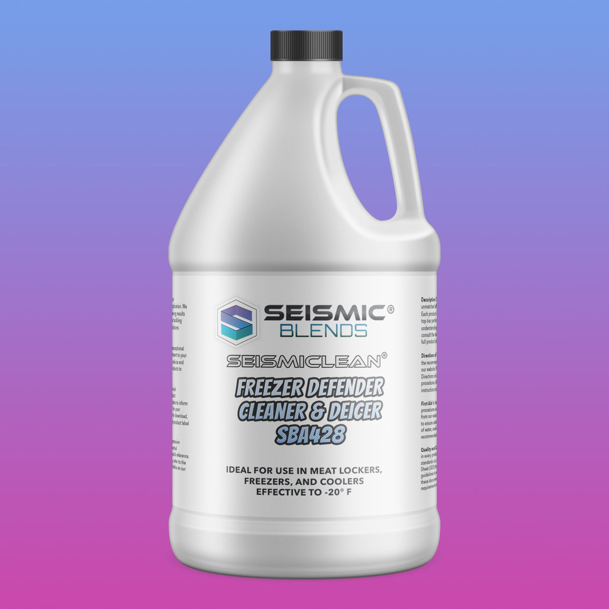 Seismiclean Freezer Defender Cleaner & Deicer MCOSBA428