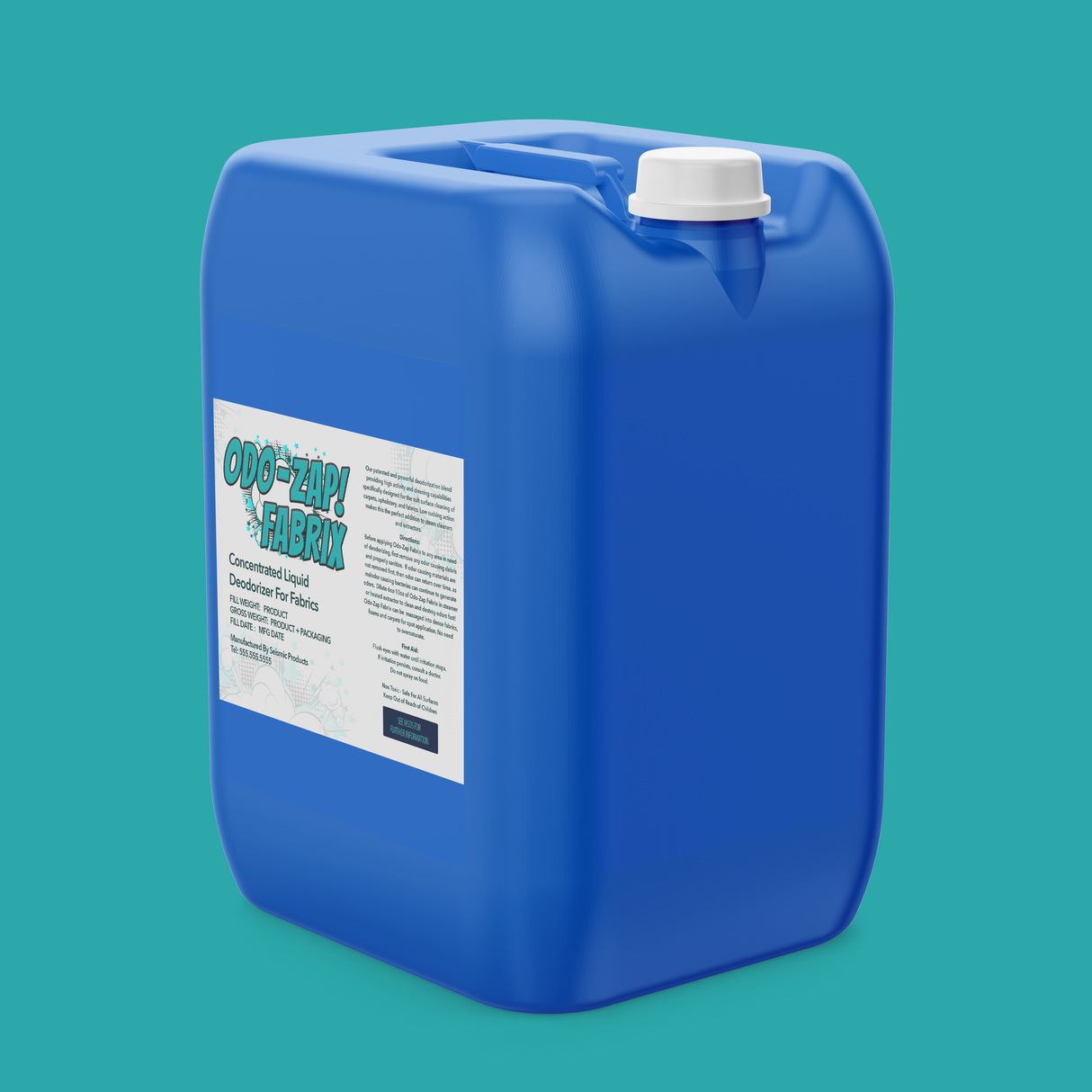 Odo-Zap Fabrix Patented Deodorizer MCOSBF120