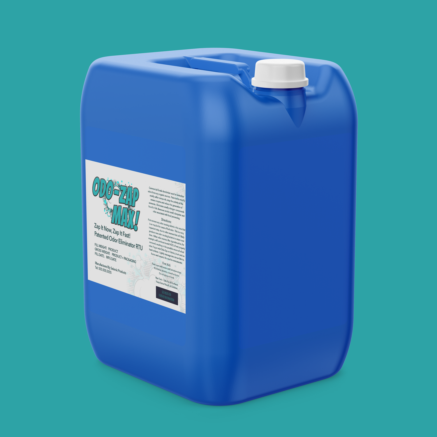 Odo-Zap MAX! Patented Deodorizer MCOSBF110