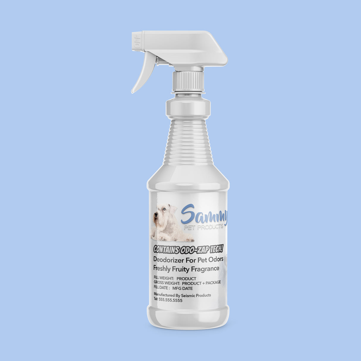 Sammy’s Pet Deodorizer Food Grade Pet Freshener MCOMRD110