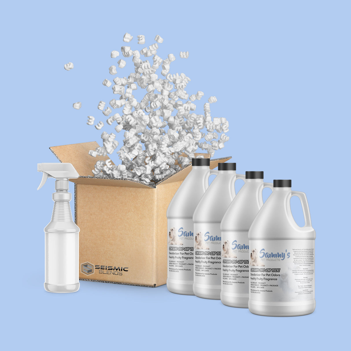 Sammy’s Pet Deodorizer Food Grade Pet Freshener MCOMRD110