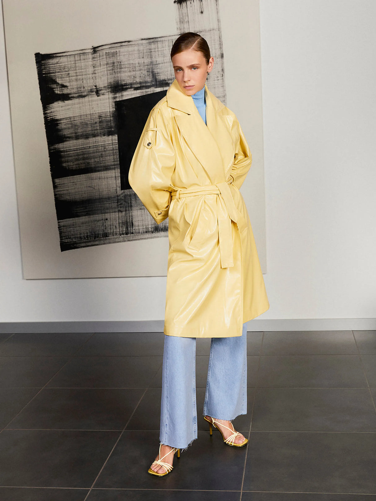 Double Breasted Trench Coat