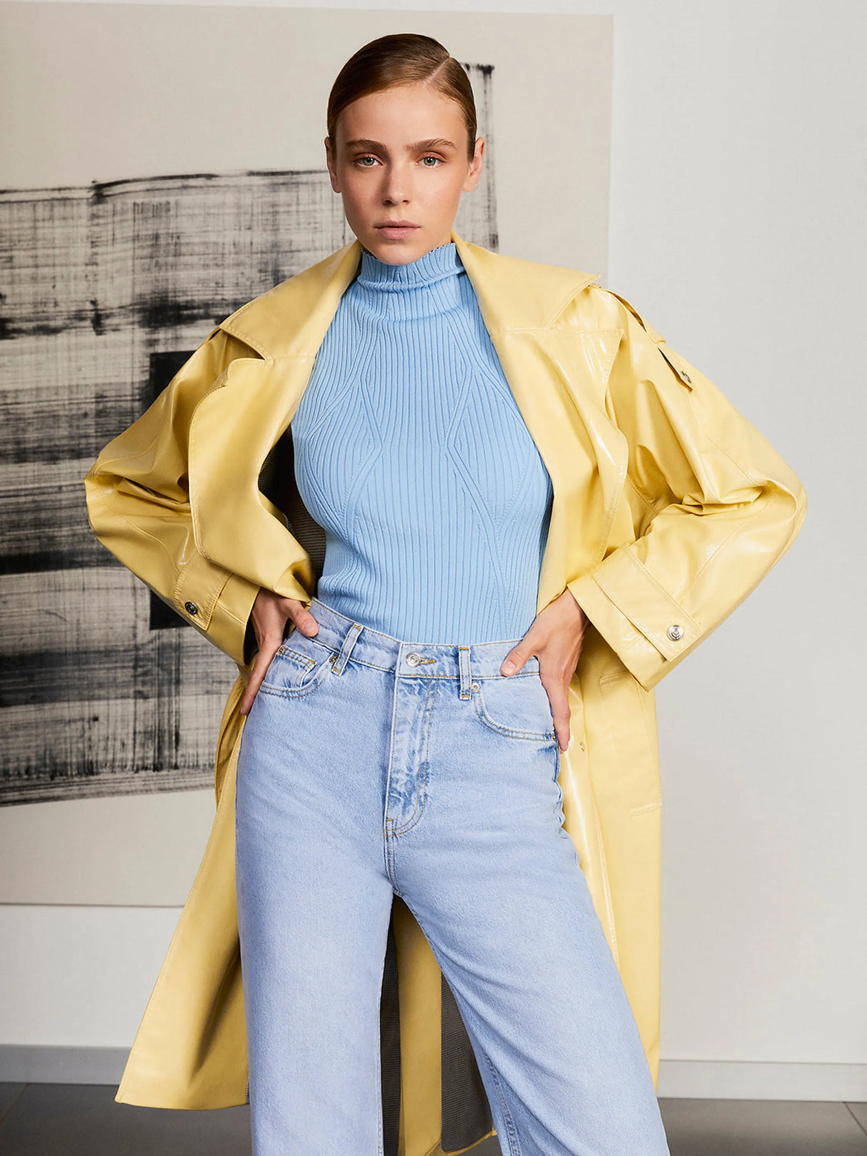 Double Breasted Trench Coat