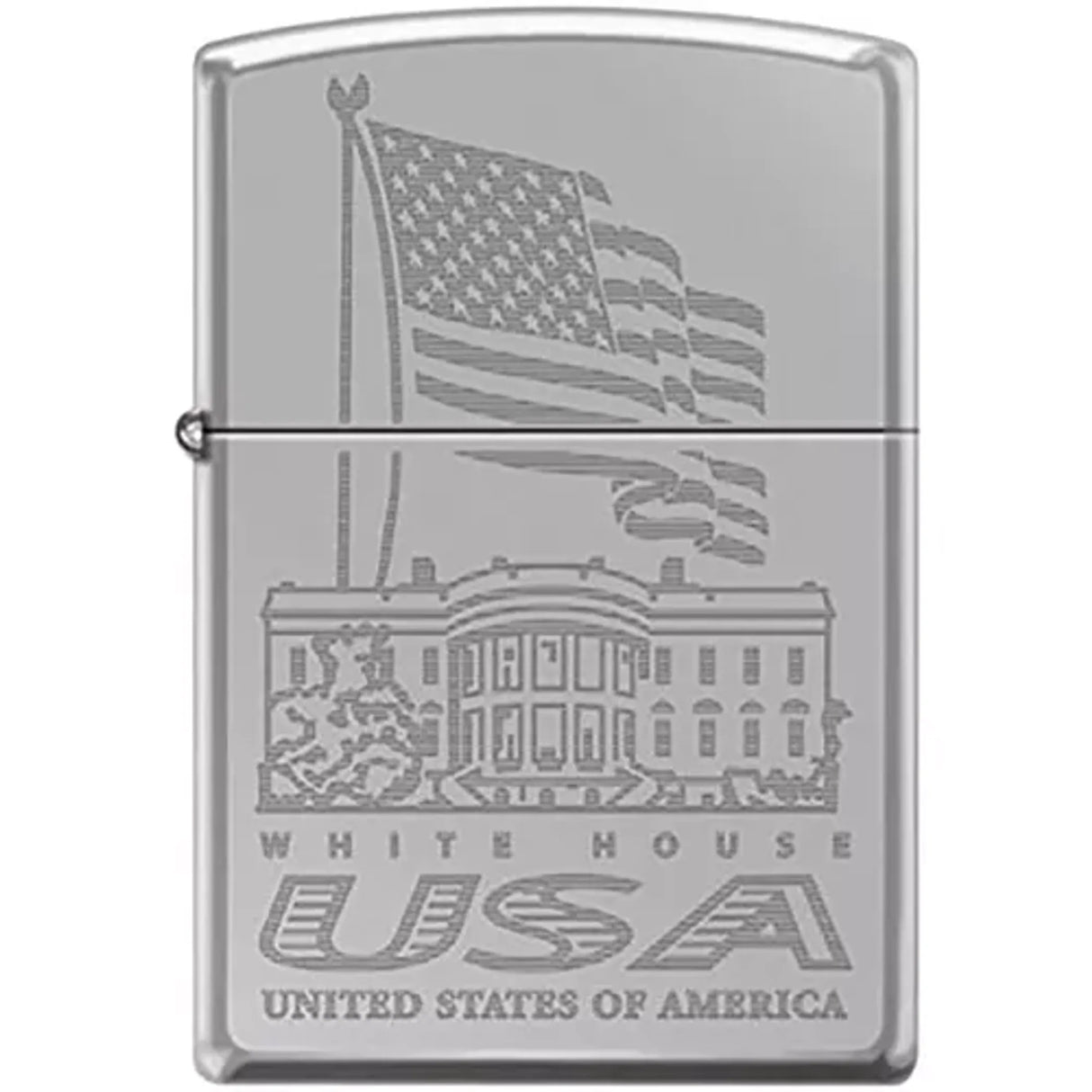 Zippo Made In USA - High Polish Chrome                 - Size: 2 3/16" X 15/16" X 3 3/16" | Pack Of: 1