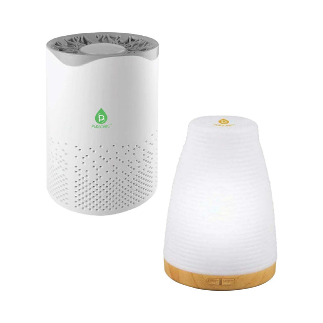 Pursonic USB Aroma Diffuser & True HEPA Air Purifier Bundle – Clean Air & Relaxing Aromatherapy Anywhere!-0