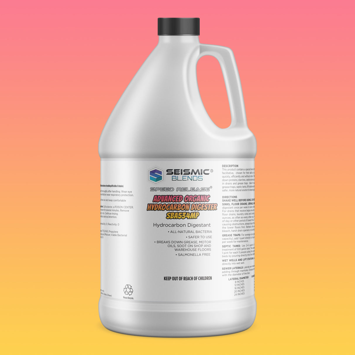 Speed Release Advanced Organic Hydrocarbon Digester MCOSBA534MP