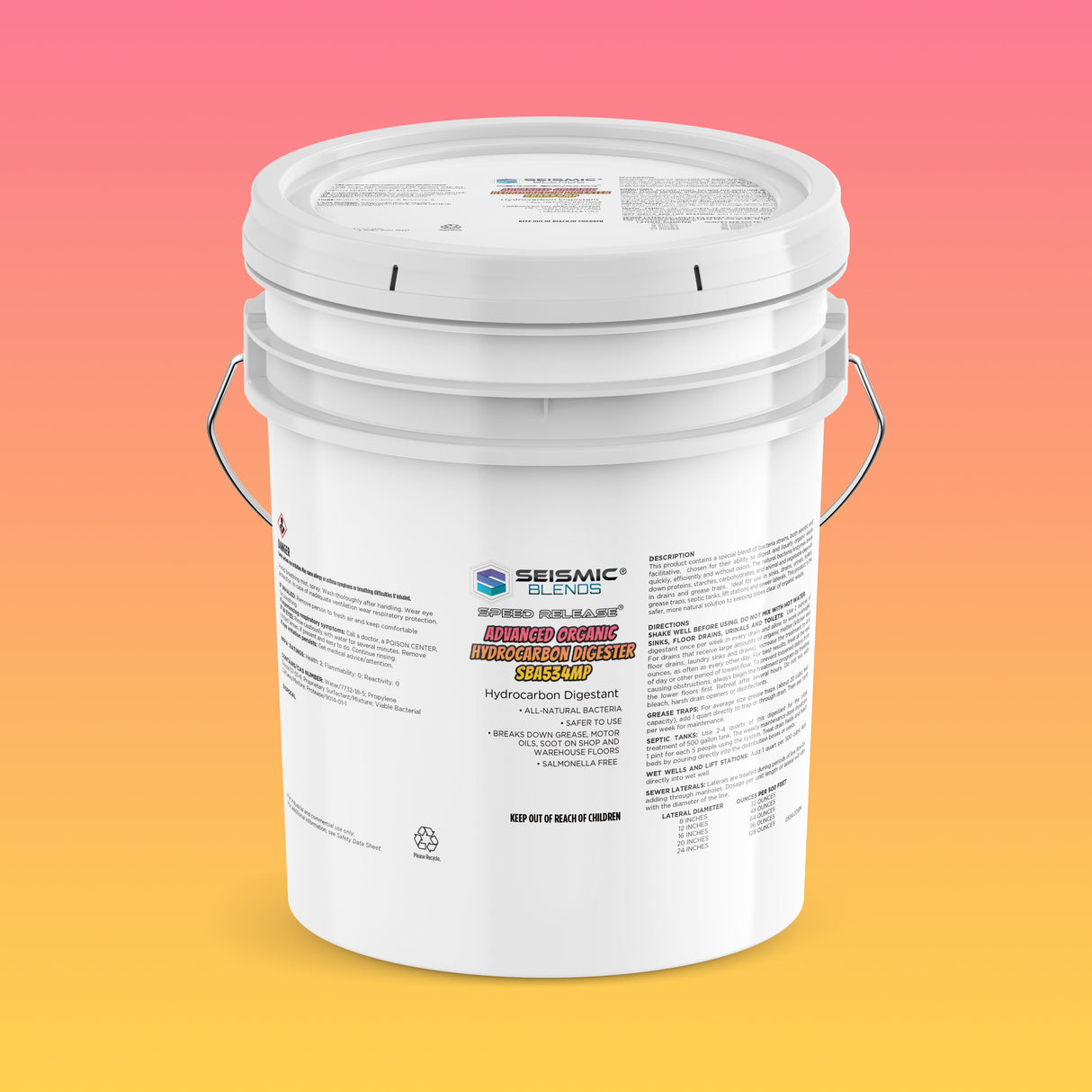 Speed Release Advanced Organic Hydrocarbon Digester MCOSBA534MP